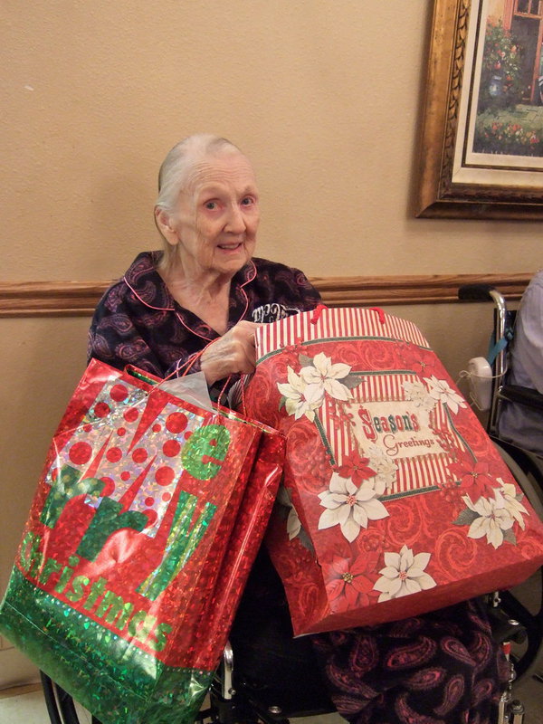 Image: So many presents for me.