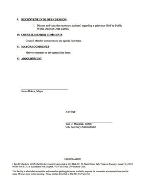 Image: Agenda – page 3