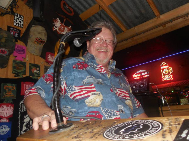 Image: Michael Dean Slay in the booth