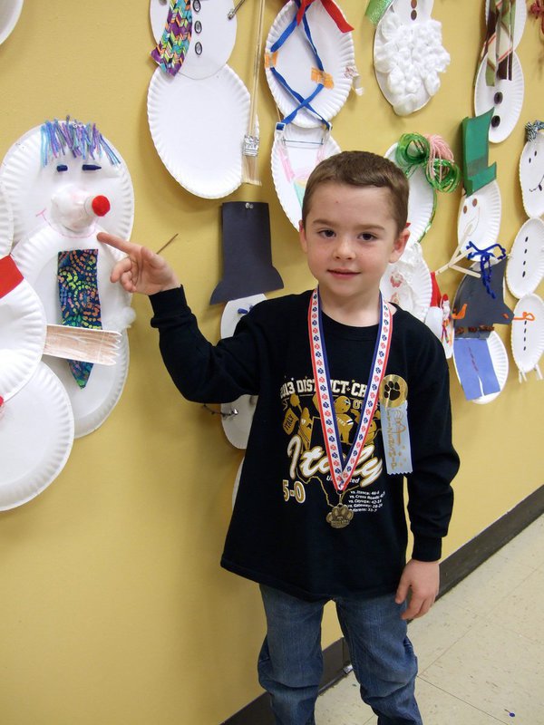 Image: Gared Wood’s snow person won Most Cultural.