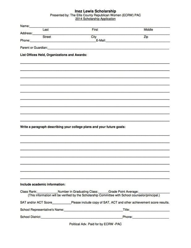 Image: Inez Lewis Scholarship 2014 – applications