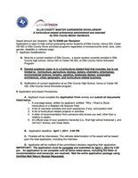 Image: Ellis County Master Gardener Scholarship – guidelines pg2