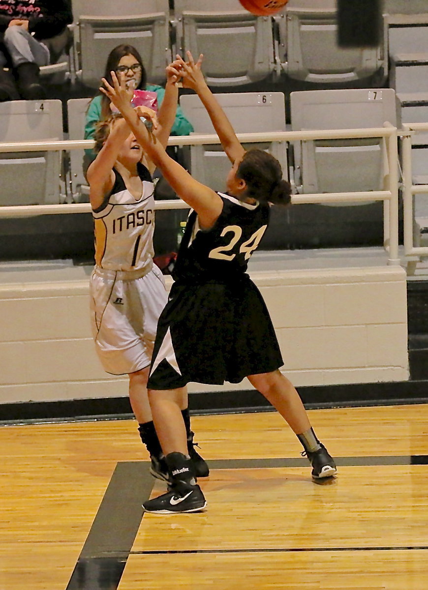 Image: Vanessa Cantu(24) pens a Wampus Cat in the corner.