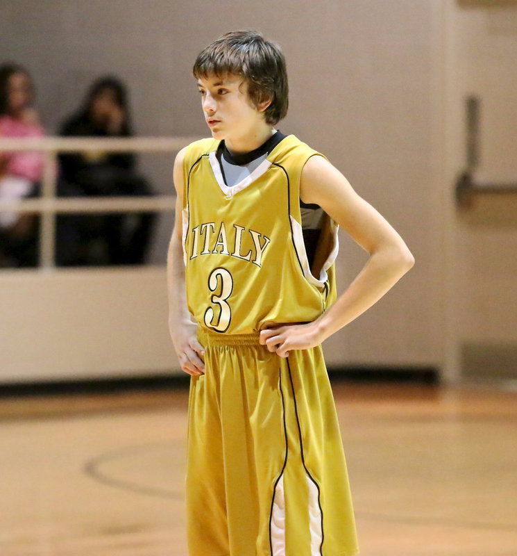 Image: Dylan McCasland(3) is that energy guy for the JV Gladiators.