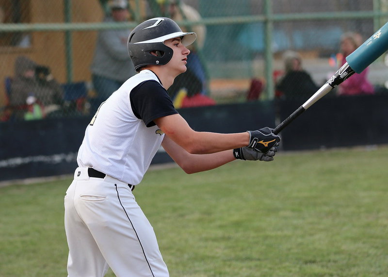 Image: Levi McBride(1) is on deck.