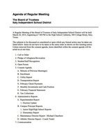 Image: March 24, 2014 Agenda – page 1