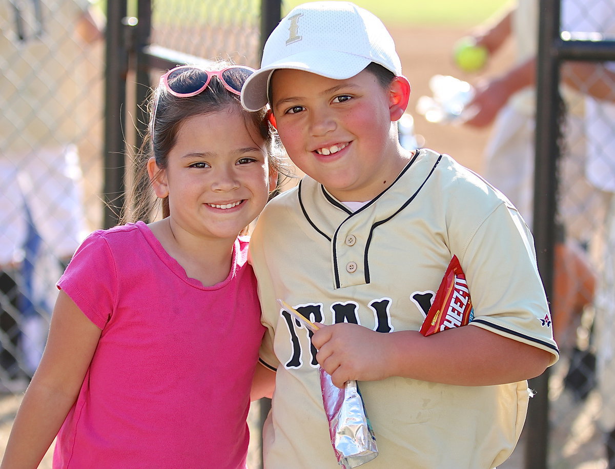 Image: The Carr kids celebrate an Italy win!