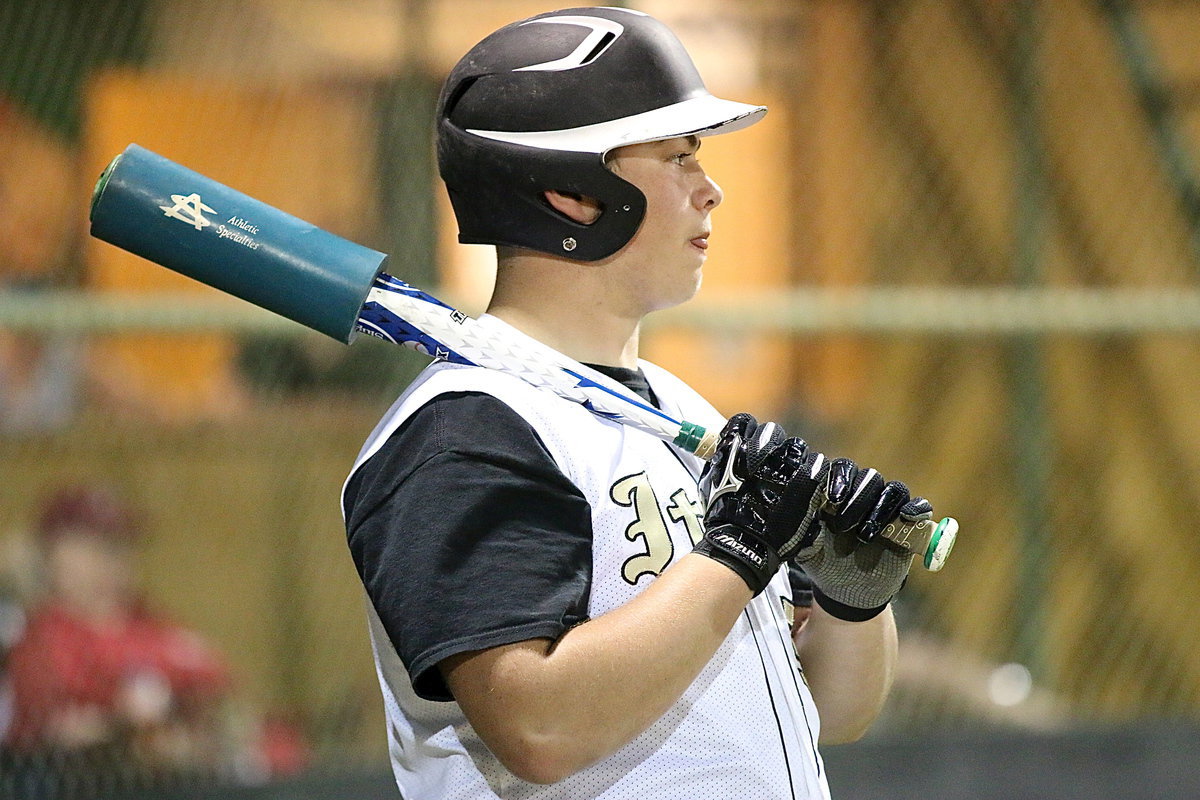 Image: Senior Gladiator Zain Byers(5) readies himself for a meeting with Evans.