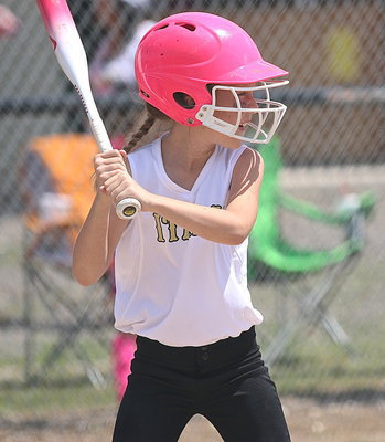 Image: Courtney Rudd is looking for just the right pitch.