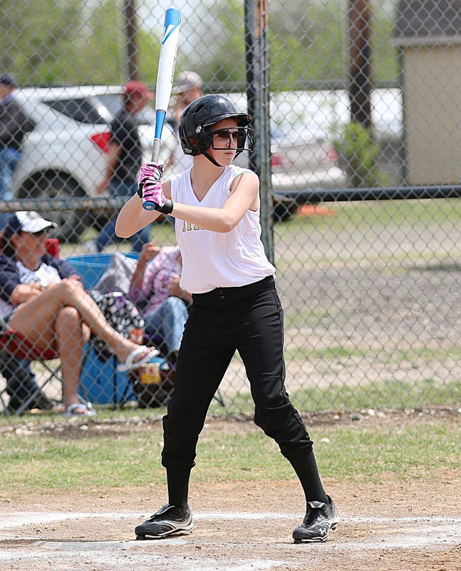 Image: Alyssa Crawford is ready for the pitch.