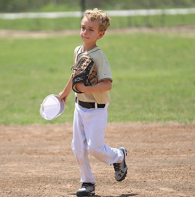 Image: Caleb Hyles hurries in after his defense holds off the Bobcats.