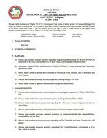 Image: Agenda – page 1