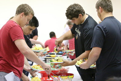 Image: Bailey Walton, Joseph Sage, Kevin Roldan and Zain Byers put all those years of study and practice to work.