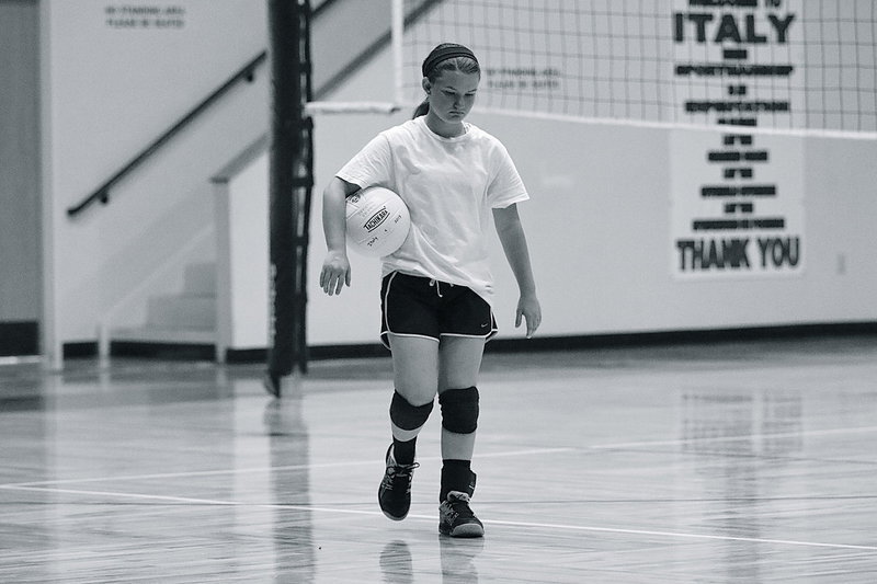 Image: Tara Wallis, a senior, has entered the building.