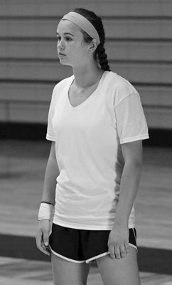 Image: Amber Hooker has the will to win.