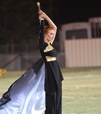 Image: Kayla Cunningham uses the force for this trick.