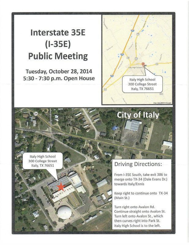 Image: TxDOT Public Meeting Location