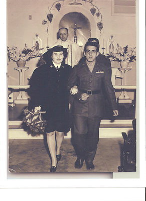 Image: Michael Maida and Clara McGuire on their wedding day.