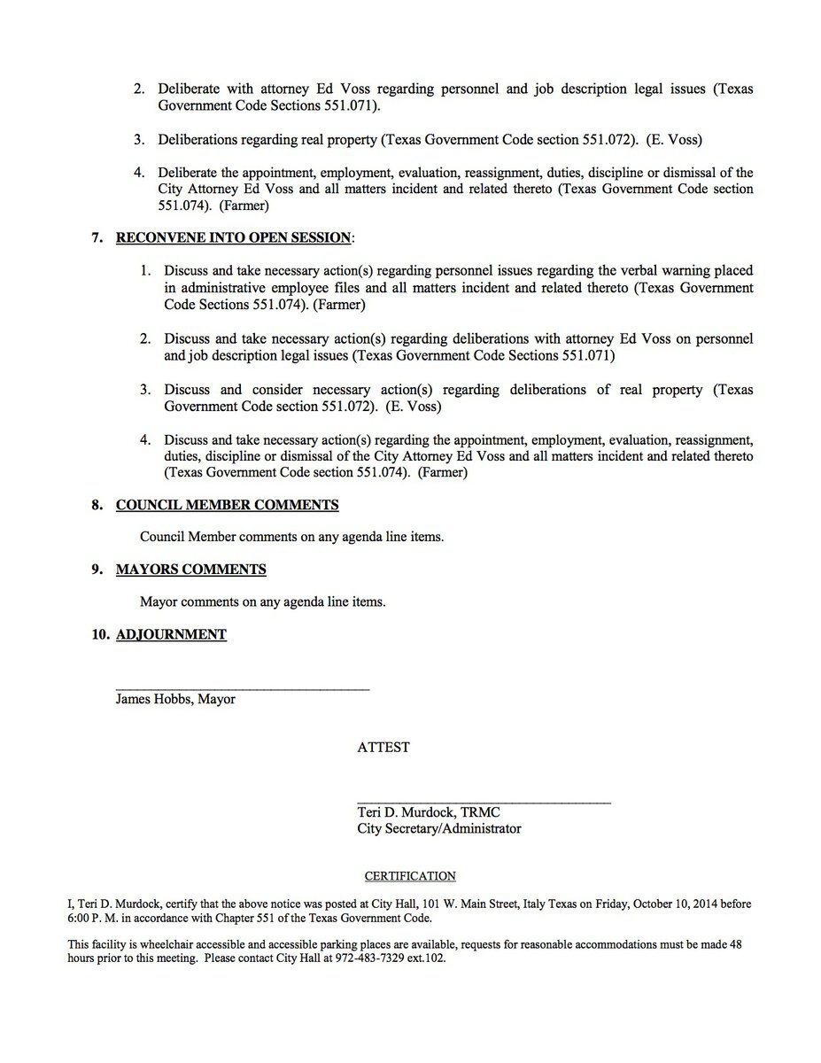 Image: Agenda – page 3