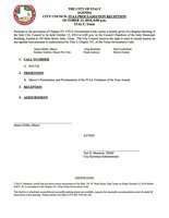 Image: Proclamation Reception