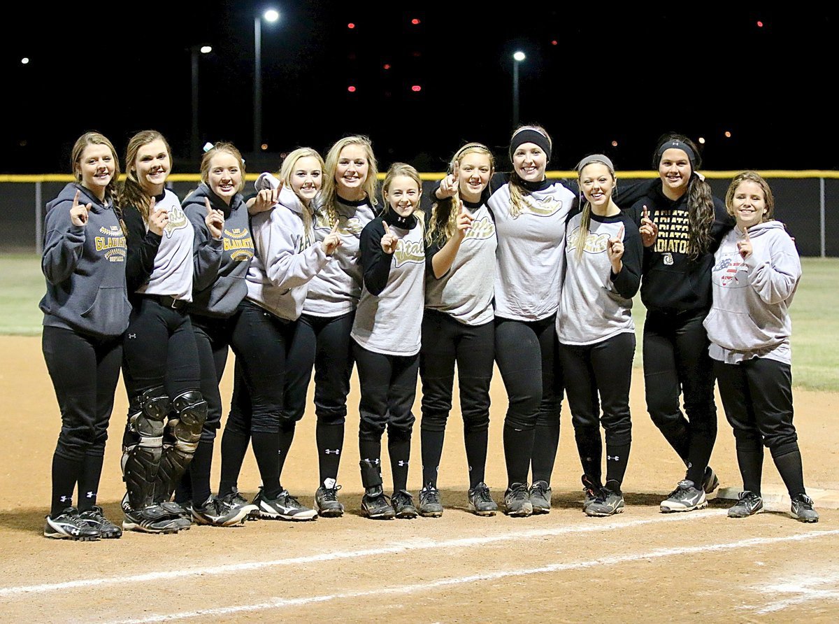 Image: CHGSA Fall Classic 1st Place finishers are (L-R) Brooke DeBorde, Lillie Perry, Hannah Washington, Kelsey Nelson, Madison Washington, Britney Chambers, Brycelen Richards, Jaclynn Lewis, Bailey Eubank, Jenna Chambers and Jill Varner.