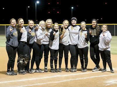 Image: CHGSA Fall Classic 1st Place finishers are (L-R) Brooke DeBorde, Lillie Perry, Hannah Washington, Kelsey Nelson, Madison Washington, Britney Chambers, Brycelen Richards, Jaclynn Lewis, Bailey Eubank, Jenna Chambers and Jill Varner.