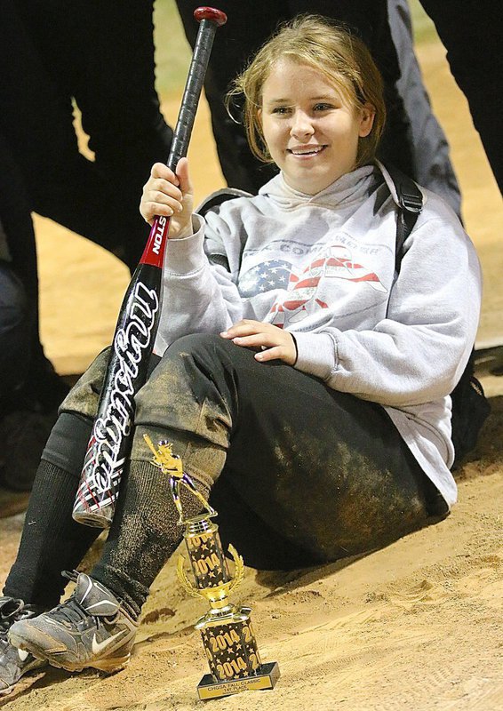 Image: Freshman Jill Varner has found her sand as a member of the Italy Softball program. Italy won the CHGSA Fall Classic 3-2 over South Grand Prairie.