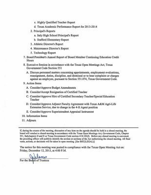 Image: Agenda – page 2