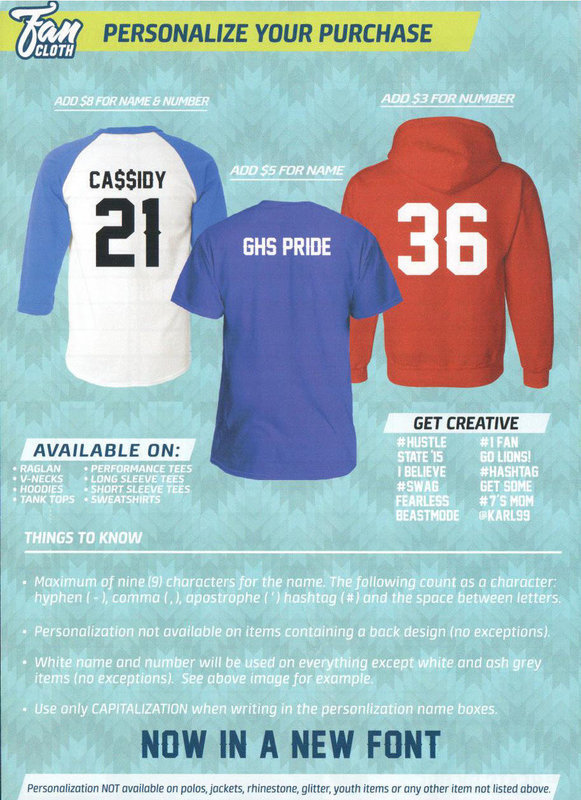 Image: Personalization options