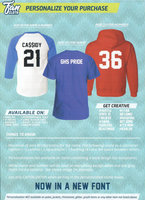 Image: Personalization options