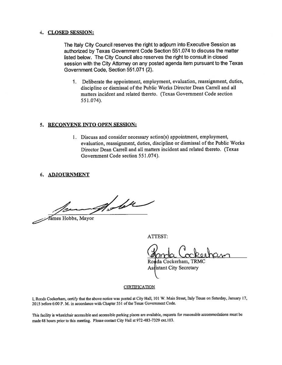 Image: Agenda – page 2