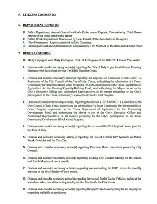 Image: Agenda – page  2