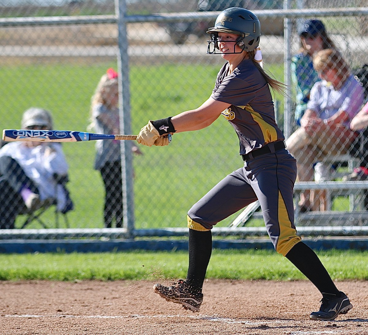 Image: Senior Bailey Eubank(1) gets Italy going early against Frost.