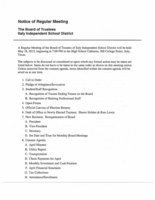 Image: Agenda – page 1