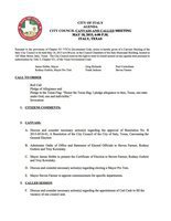 Image: Agenda – page 1