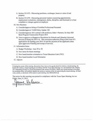 Image: Agenda – page 2