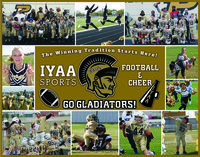 Image: The IYAA (Italy Youth Athletic Association) is currently holding its 2015 Football and Cheerleading Signups. In person signups will be on Saturday, August 8, from10:00 a.m. to 12:.00 p.m. and again on Saturday, August 15, from 5:00 p.m. to 9:00 p.m. Both signup days will be at the Upchurch Ballpark in Italy.