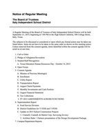 Image: Agenda – page 1