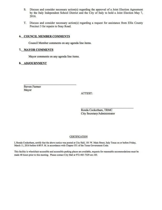 Image: Agenda – page 3