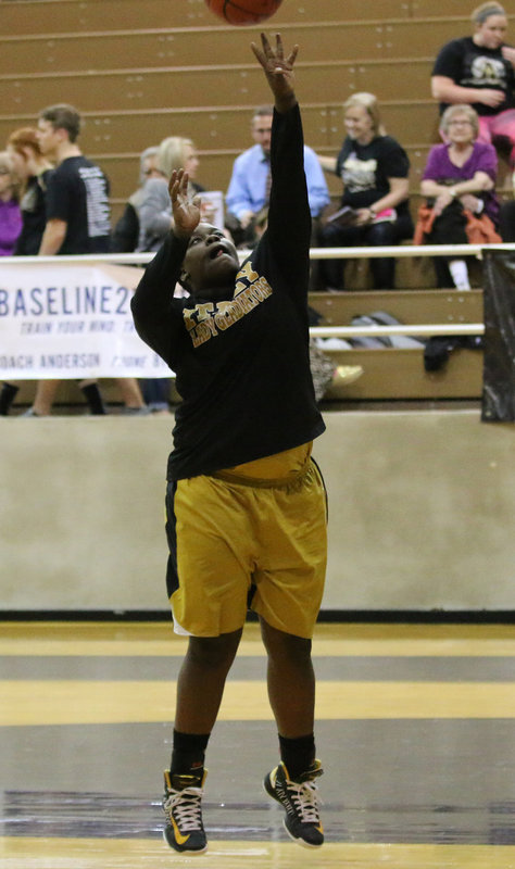 Image: Italy Lady Gladiator senior Taleyia Wilson received Honorable Mention All-District honors In 2A Region II District 12 for the 2015-2016 season.