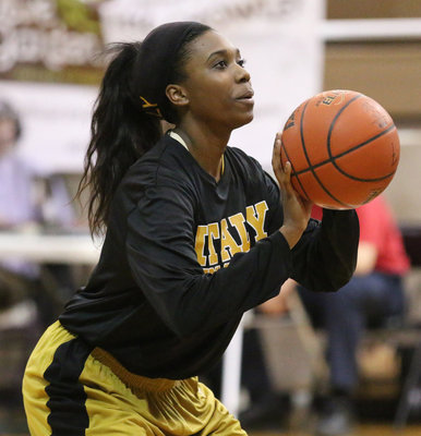 Image: Italy Lady Gladiator senior Janae Robertson received Honorable Mention All-District honors In 2A Region II District 12 for the 2015-2016 season.