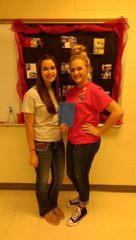 Image: Amber Hooker, current Vice President, Annie Perry