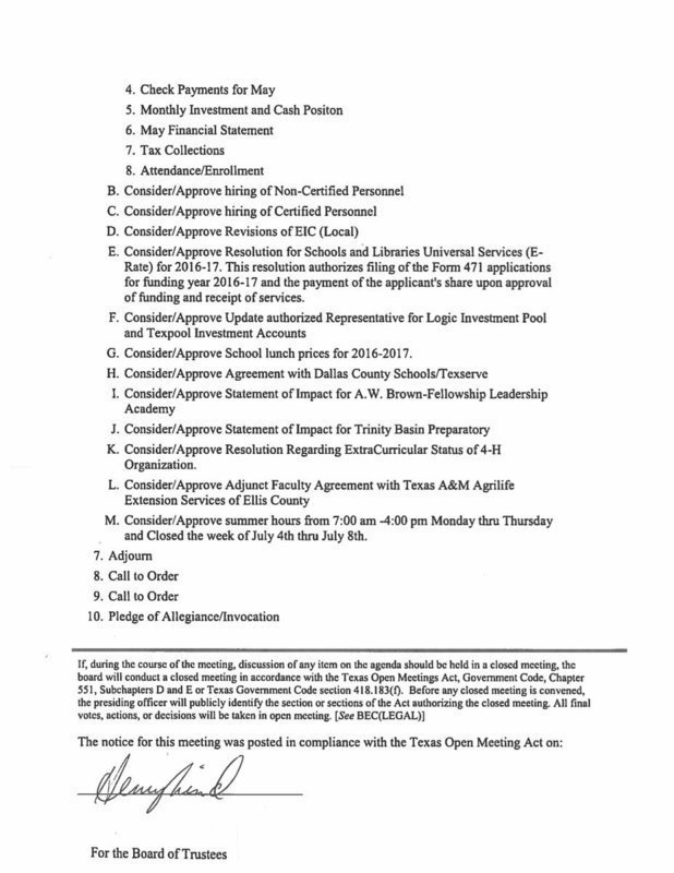 Image: Agenda – p2