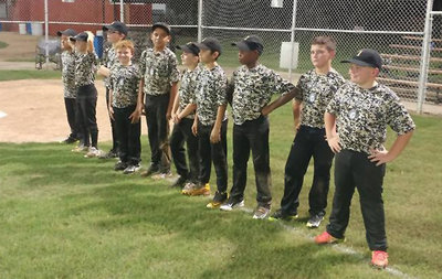 Image: Italy’s 10U Gladiators are ready to battle for the tournament championship.