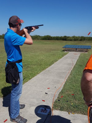 Image: Hinz placed second in shotgun and wildlife.
