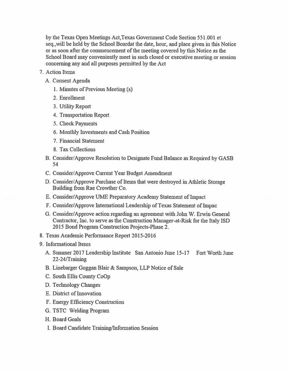 Image: Agenda – page 2