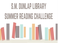 Image: Summer Reading Challenge — Reading logs may be picked up at the library starting Saturday, June 3 at 9:00am
Reading logs are due on, or before, August 12 at 2:00pm