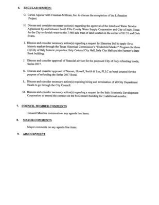 Image: Agenda – pg2