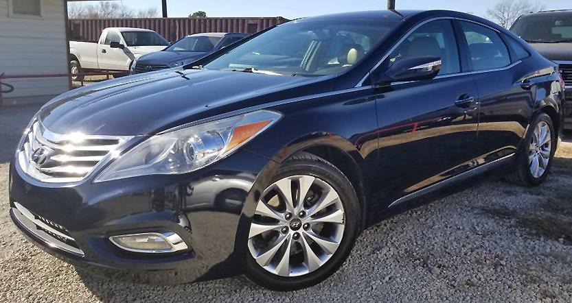 Image: 2012 Hyundai Azera
    100xxx Miles
    Financing available
    Apply Online
    Italy Auto Sales
    P: (972) 483-1922
    italyautosales@gmail.com