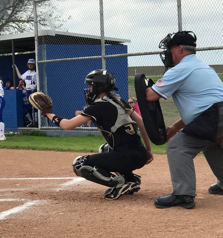 Image: Taylor Boyd excelled behind home plate against Frost.
